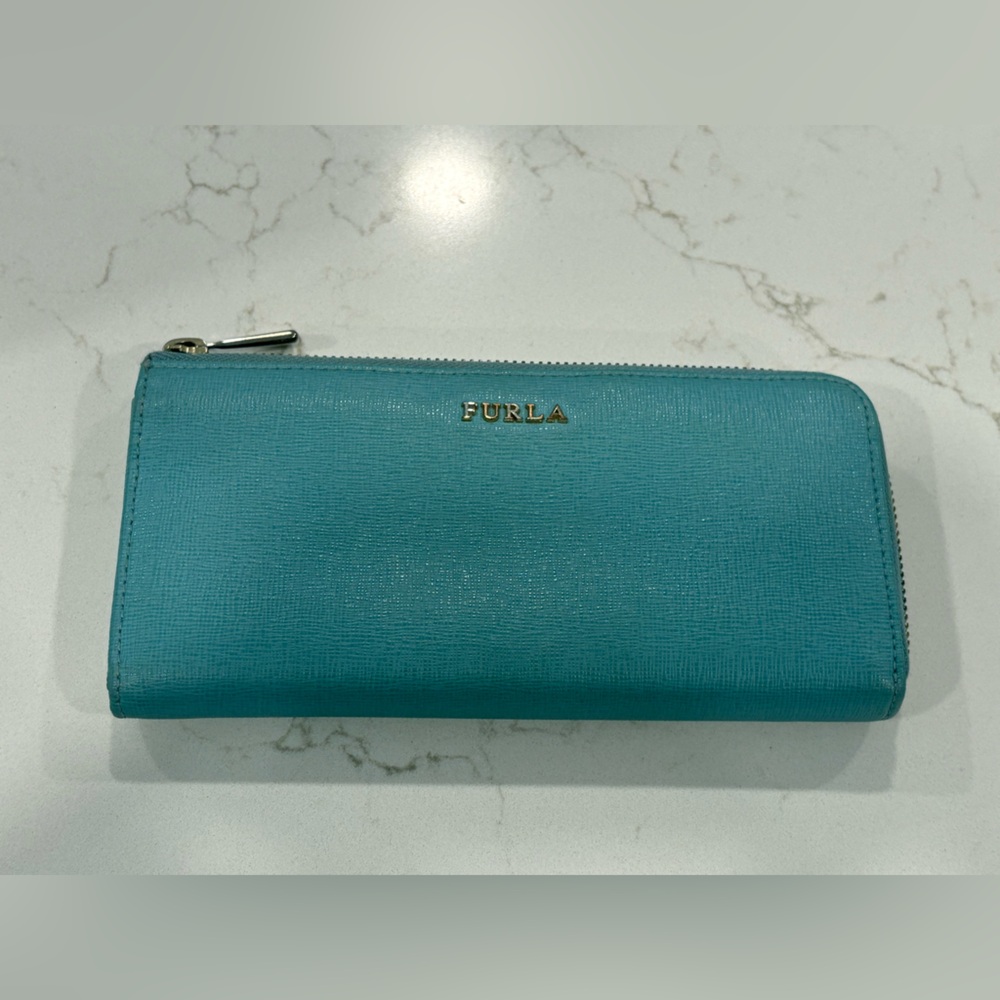 Furla long zip wallet